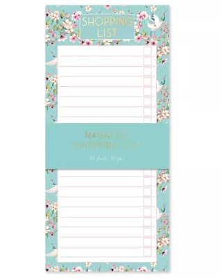 £3.25 • Buy Magnetic Shopping List Pad Notepad 80 Tear Off Pages Fridge Memo To Do Planner