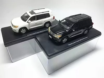 1/43 Scale High Quality Resin Toyota Land Cruiser 200 Model Car--Black/White • $41.88