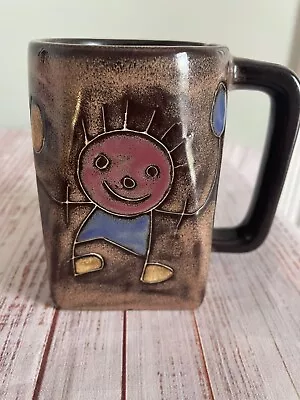 Mara Mug Mexico Rafas Signed Stonewear Mug Children Balloon Coffee Tea • $14