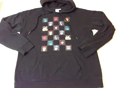 Vans Hoodie Large Limited Edition Marvel Black Ladies / Unisex • £10.95