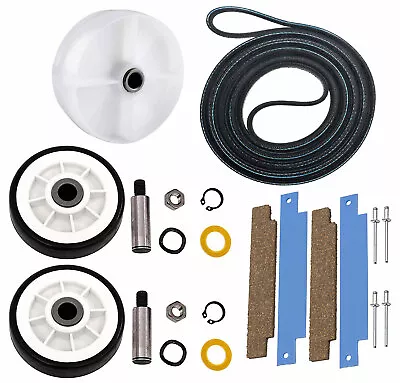 LDE9206ACE Maytag Dryer Rollers Shafts Belt Pulley Slides Kit • $49.95