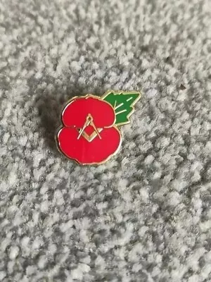 £3.85 • Buy Freemason UGLE Masonic Poppy Remembrance Day Poppy Badge.