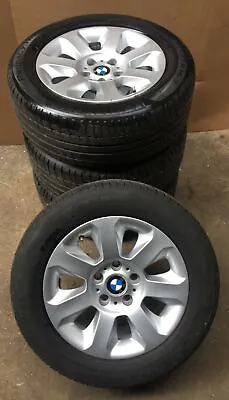 4 Orig BMW Summer Wheels Styling 115 225/55 R16 95W 5er E60 E61 6758774 2541 • $371.75