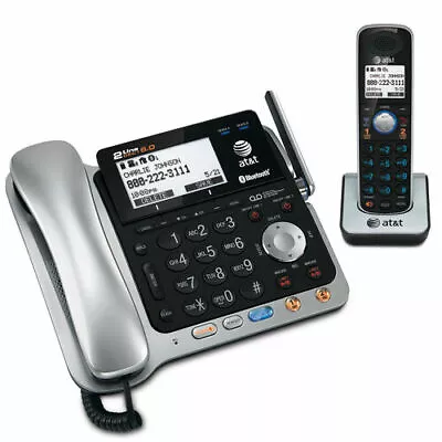 AT&T 2-Line Corded/Cordless Bluetooth Phone System • $145