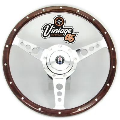 Vw Transporter T4 Bay Camper 96  Chrome Alloy Steering Wheel Boss Kit & Horn Kit • £289.95