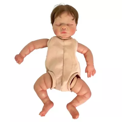 Simulation Baby Reborns Doll SoftNude Reborns Painted DIY Kits Infant 48cm • £29.94