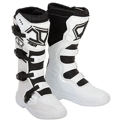 MSR M3X Motocross Boots US Size 12 -White • $103.95