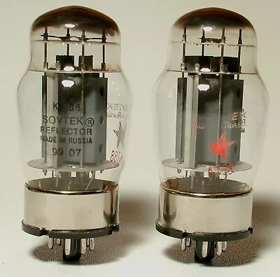 $40 • Buy Pair (2) Sovtek KT88 (6550) Vacuum Tubes