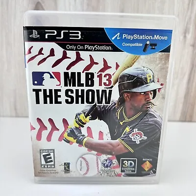 MLB 13 The Show (Sony PlayStation 3 PS3 2012) CIB Complete W/ Insert - TESTED • $7.96