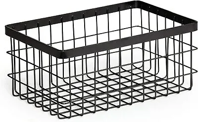 Rectangular Metal Storage Wire Basket • $13