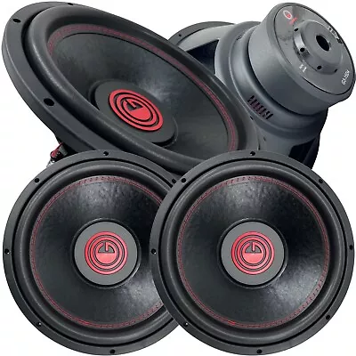 2x Gravity 15 Inch 2400 Watt Car Audio Subwoofer W/ 2 Ohm DVC 15 In. Sub - Pair • $209.99