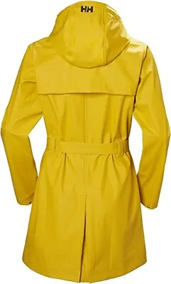 Helly Hansen Women's Yellow Kirkwall Ii Raincoat Waterproof Hooded (M) New • $119.77