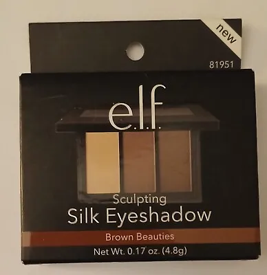 E.L.F. Sculpting Silk Eyeshadow Brown Beauties • $3.50
