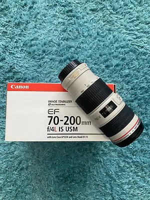 Canon EF 70-200mm F/4L IS USM • $850