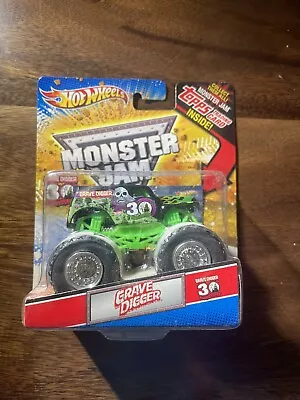 Hot Wheels Monster Jam 2012 30th Anniversary Grave Digger ~ Topps Trading Card • $19.99