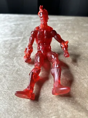 USED LOOSE Marvel Legends Human Torch Fantastic Four Retro Wave 6  Figure • $14.75