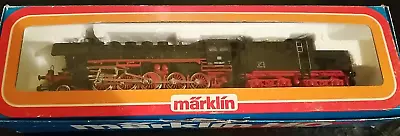 Märklin DB 050 082-7 Steam Locomotive W/ Cab Tender 3084 HO Gauge  In Box • $199.99