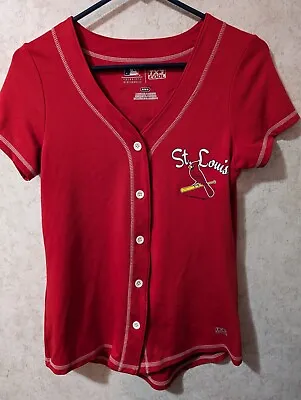 St. Louis Cardinals Tx3 Cool Women’s Baseball Shirt Red Size Md • $12