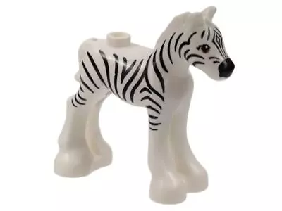 LEGO Part 11241pb08 Horse Friends Foal With Zebra Stripes Pattern • $7.20