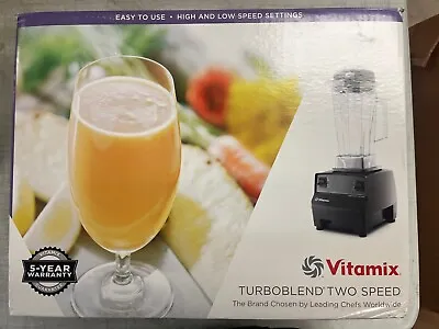 Vitamix TurboBlend 2 Speed Deluxe Food Machine Blender With 64oz Pitcher VMO102 • $285