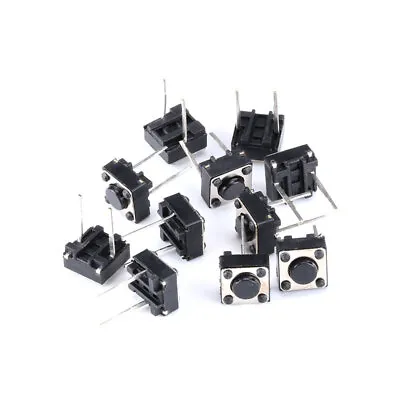 PCB Momentary Tactile Tact Push Button Switch 2 Pin SPST Micro 6x6x4.3/5/7mm • $1.21