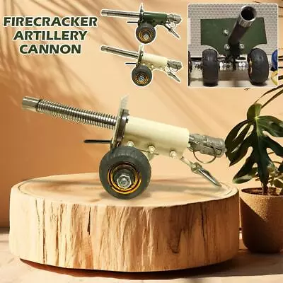 Firecracker Artillery CannonStainless Steel Mini Cannon-Military ModelCollection • $46.93