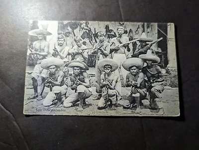 Mint Mexico PPC Postcard Mexico Revolution Shirtless Ones Soldiers Mexicans • $500