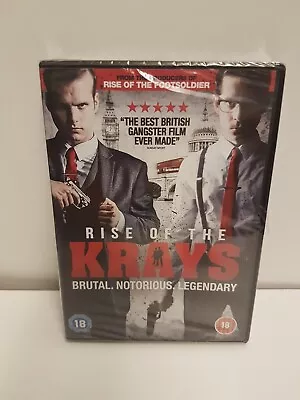 Rise Of The Krays DVD (2015) Kevin Leslie Adler (DIR) Cert 18 Amazing Valu Skuh • £2.99