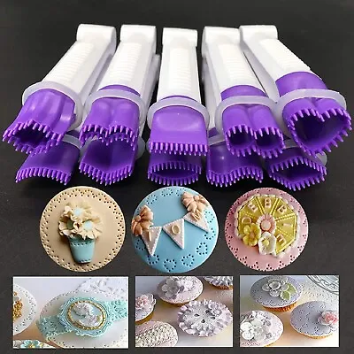 Fondant Tools Set Sugar Craft Cake Cookie Decorating Baking Stamp Cutter Tool AU • $13.99