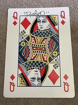 £49.99 • Buy Signed Dynamo Magician Impossible Large Playing Card Autograph Magic