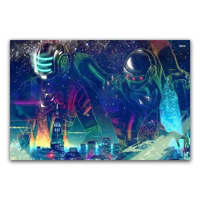 62291 Daft Punk The Weeknd Starboy DJ Hip Hop Music Wall Decor Print Poster • $25.95