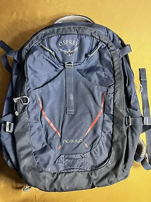 $85 • Buy Osprey Nebula 24/seven Series Laptop / Hiking Backpack - 34L Blue