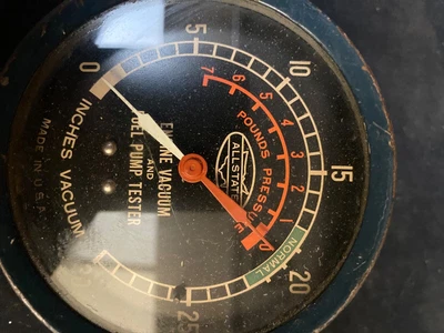 $15 • Buy All State Engine Vacuum Fuel Pump Tester Vintage