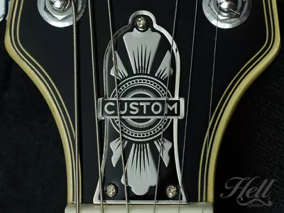 CUSTOM 3-HOLE Brass Truss Rod Cover. Fits Most Epiphone Les Paul LP SG + More • $18.99