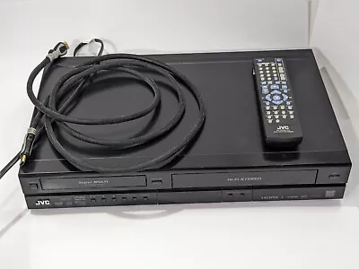 JVC DR-MV150B DVD VCR Combo Player VHS To DVD Recorder HDMI 1080p Digital Tuner • $224.99