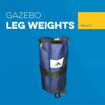 Gazebo Weighted Feet Leg Weights (pair) Pop Up Instant Gazebo Sand Bags • £13.74