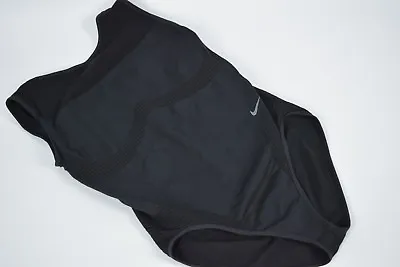 £34.34 • Buy NWT! $120 Womens Nike Training Seamless Studio Bodysuit Black Sz M 890648 010
