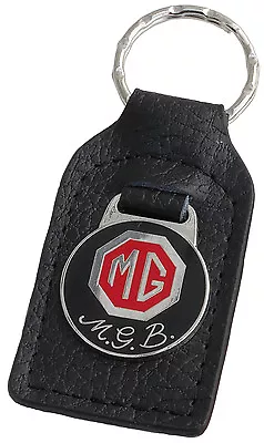 MG MGB Car Key Ring / Fob - Leather And Enamel • $9.95