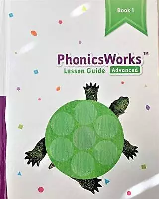 K12 PhonicsWorks Advanced Lesson Guide ~ Book 1 (21111) - Hardcover - GOOD • $4.48