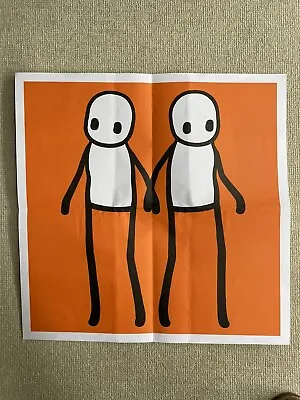 £65 • Buy Stik Orange Hackney Today Holding Hands Unsigned - CONDITION ISSUES