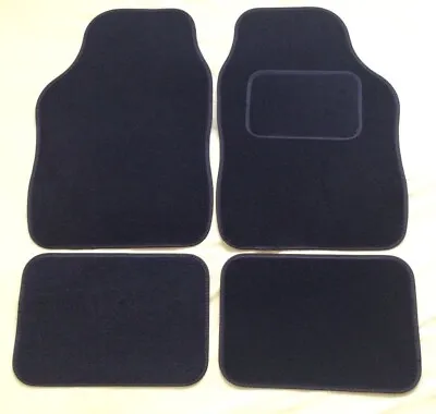 For: Volvo V40 V50 V60 - Universal Car Floor Mats Black Carpet & Black Trim • $13.60