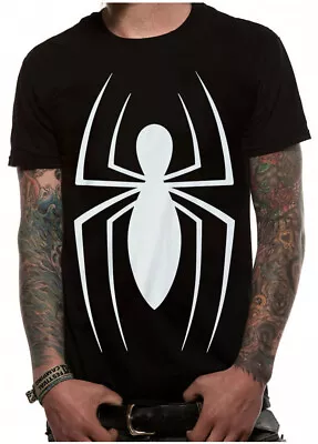 Official Marvel Merchandise SPIDER-MAN Logo Unisex T-Shirt Tee NEW & IN STOCK • £7.85