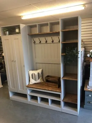 £2700 • Buy Boot Room Bench Flexible In Any Order Storage,hall Bench Cupboard,mud Room/Bench