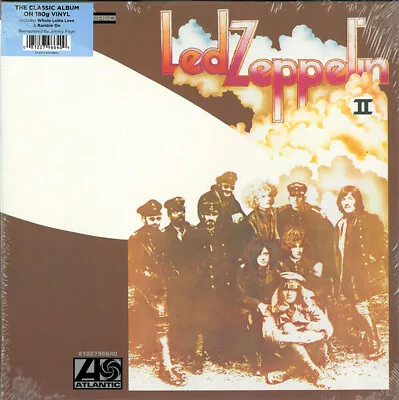 Led Zeppelin Led Zeppelin II ( 2 ) Remastered 180gm Vinyl LP Gatefold NEW/SEALED • $44.99