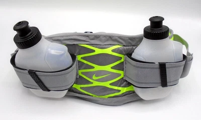 $24.95 • Buy Nike Storm 2 Bottle WaistPack Grey/Silver/Volt