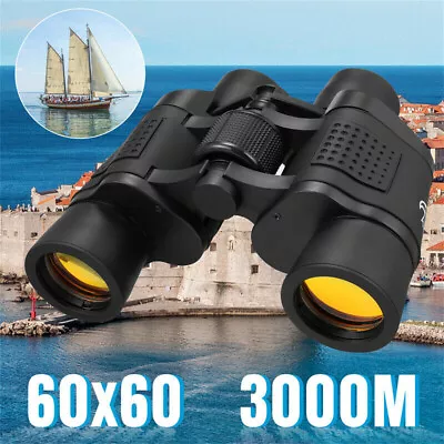 German Military 60X60 HD Night Vision Binoculars Outdoor Hunting Telescope+Case • $24.99