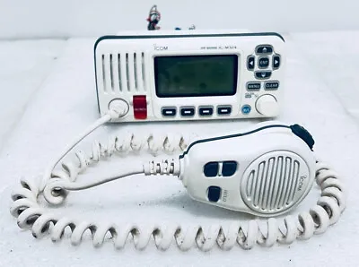 Icom M324 Marine VHF Radio White Clean MMSI • $99.99