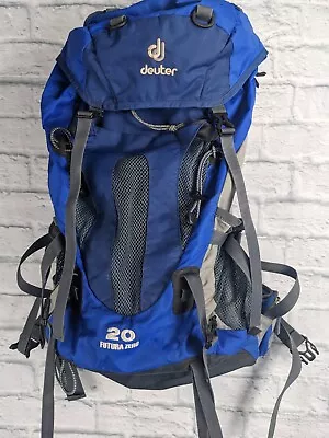 Deuter Futura Zero 20 Blue Hiking Travel Trekking Backpack Day Pack  • $34