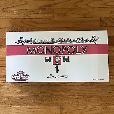 Monopoly 1935 Deluxe 1st Ed. Reproduction Board Game Parker Brothers NEW SEALED • $34.95
