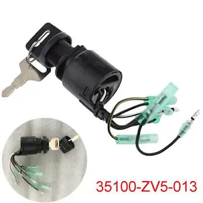 Ignition Switch & Key For Honda BF115 135 150 200 BF225 Outboard # 35100-ZV5-013 • $40.69